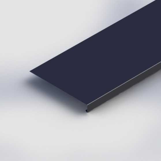 Appuis De Fenêtre Extérieurs UPVC Liniar 85mm - Blanc, Profil Lisse, Pour Installation Neuve