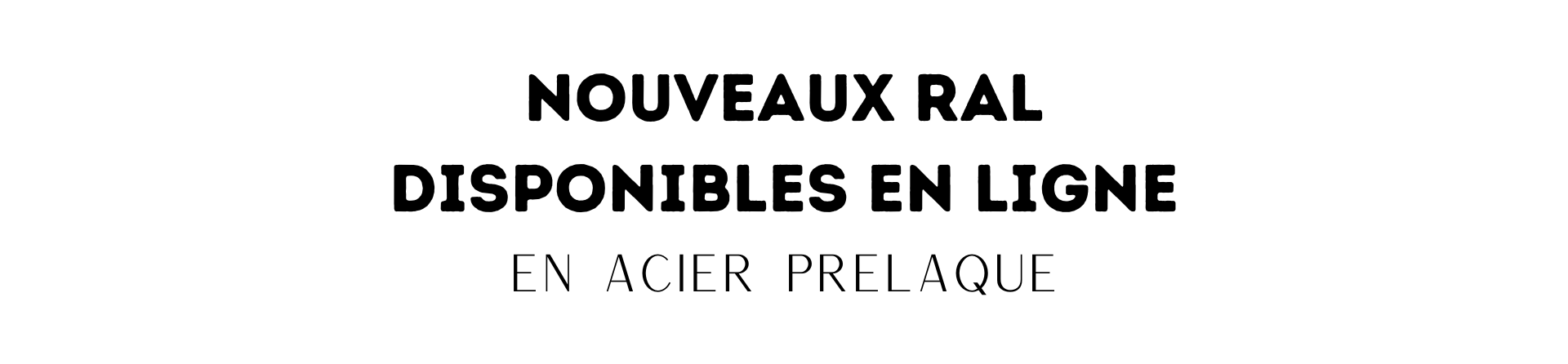 De nouveaux RAL disponibles en ligne !