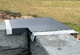 Comment poser un angle de couvertine ?