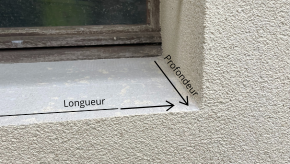 Comment prendre les mesures pour mes appuis fenêtres ?