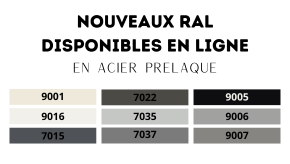 De nouveaux RAL disponibles en ligne !